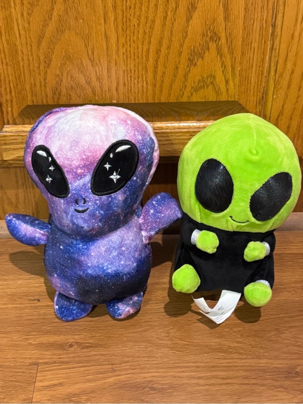 Galactic Plush Alien Toy - Purple Galaxy and Green Styles